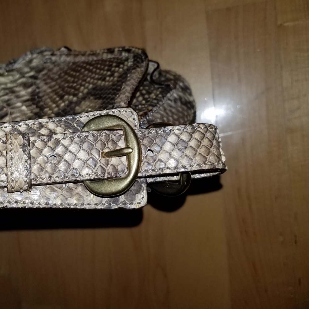 Donna Karan Iconic Collection Python Bag - image 4